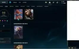 Conta LOL gold 3