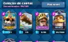 Conta Clash Royale lvl 27 com 2 milhão de ouro