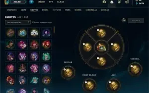 Conta bronze 1 com TODOS os champs e 250 Skins + 4 Miticas