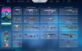 Conta VALORANT - Nivel 210 + 170 Skins
