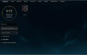 Conta LoL Platina (Borda de Diamante)