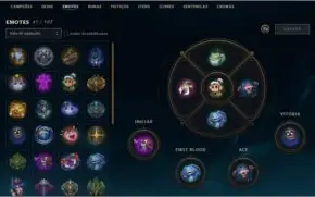 Conta LoL Platina (Borda de Diamante)