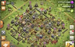 CONTA CLASH OF CLANS CV 11