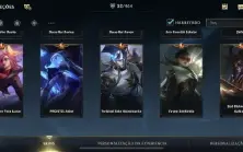 Wild rift - diamante 4 - bastante skin lendária