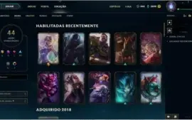 Conta League of Legends Lv 67+ Diamante 3