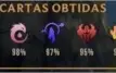 Conta LOL Platina I Todos Champions 126 Skins LOR Tds cartas