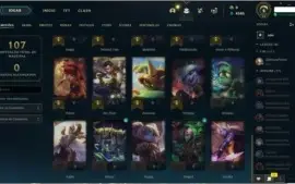 Conta league of legends, 36 champs, 0 skins