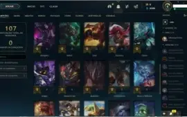 Conta league of legends, 36 champs, 0 skins