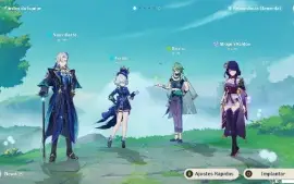 AR 60 Neuvi C1+Bis /Eula+Bis com Arlecchino e Furina 