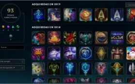 CONTA DE LOL UNRANKED
