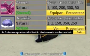 Conta Blox Fruits Frutas Perm,Gamepass,Full Itens,Lvl Max