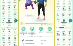 Conta Pokemon Go Nível 31