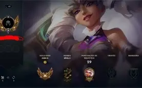 Conta lol mono Qiyana