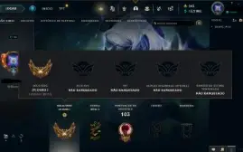 conta handlvl lvl 82 33 skins vender rapido