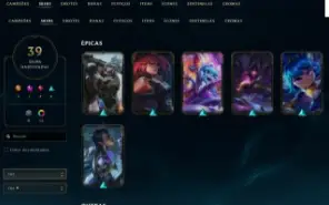 conta handlvl lvl 82 33 skins vender rapido