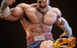 Sagat  Street Fighter stl 3d
