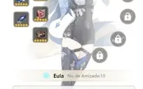 CONTA GENSHIN AR 55⭐9 LENDÁRIOS⭐3 ARMAS 5⭐GANYU+AMOS,EULA+A5
