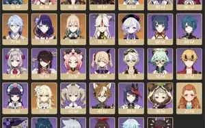 CONTA GENSHIN AR 55⭐9 LENDÁRIOS⭐3 ARMAS 5⭐GANYU+AMOS,EULA+A5