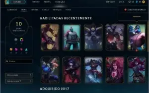 Prata 2 - Honra 5, 10 Skins (1Lendaria)