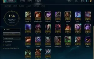 Prata 2 - Honra 5, 10 Skins (1Lendaria)