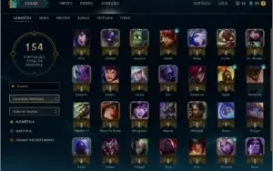 Prata 2 - Honra 5, 10 Skins (1Lendaria)