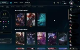 CONTA LEAGUE OF LEGENDS PLATINA 2