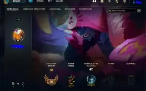 Conta de League of Legends Gold