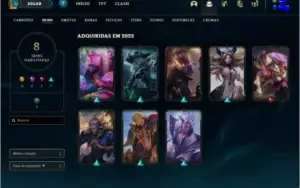 Conta de League of Legends Gold