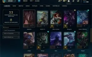 CONTA GOLD 2 MMR ALTO 38 CHAMP 2 SKIN E 4 ATIVAVEIS