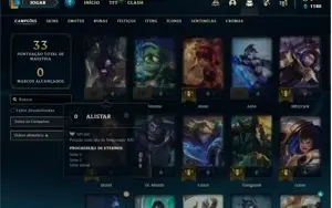 CONTA GOLD 2 MMR ALTO 38 CHAMP 2 SKIN E 4 ATIVAVEIS