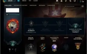 Conta unranked com 85 champs e 171 skins (2 Prestigios)