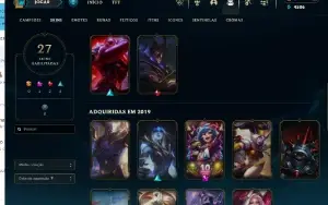 Conta Smurf Lol 27 Skins Full Acesso