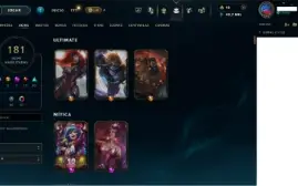 Conta Lol Lvl 590 Todos Campeões E Skins Incriveis