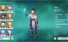 Conta Genshin Impact AR 56 - Xiao, Hutao, Ayaka, Kazuha