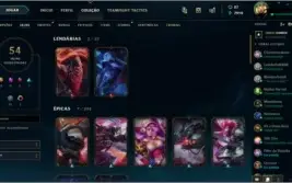 Conta League of Legends Completa