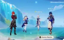 Conta genshin, Ar 55, Servidor América, Com skin do diluc