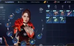 Conta Mir4 NA23 Feiticeira 52 54K + SA14 Taoista 47 46K