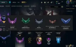 Conta League of legends, Mestre, MMR bom (smurf)