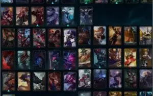 CONTA SEM BORDA MMR INTACTO 134 CAMPEÕES + 244 SKINS