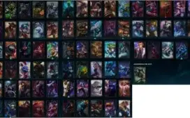 CONTA SEM BORDA MMR INTACTO 134 CAMPEÕES + 244 SKINS