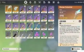 CONTA COM KLEE C1 + JEAN+ 2 ARMAS 5* AR41