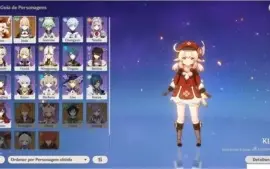 CONTA COM KLEE C1 + JEAN+ 2 ARMAS 5* AR41