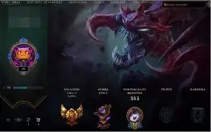 Conta League of legends- nivel 77, Ouro IV 26 PDL 151 Skins