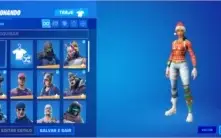CONTA DE FORTNITE COM 4535 VBUCKS + SALVE O MUNDO