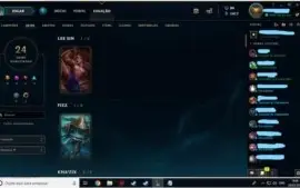 Conta de League Of Legends