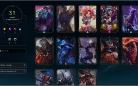 Conta League Of Legends 31 skins (algumas raras)