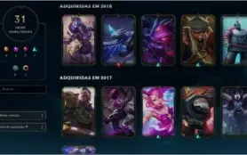 Conta League Of Legends 31 skins (algumas raras)