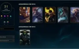 Conta League Of Legends 31 skins (algumas raras)