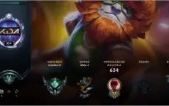 CONTA LOL 🌟 PLATINA 4 🌟 237 SKINS 🌟 TODOS CAMPEOES