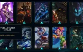 CONTA LOL 🌟 PLATINA 4 🌟 237 SKINS 🌟 TODOS CAMPEOES